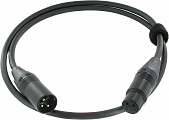 Cordial CPM 1 FM-Flex  микрофонный кабель, 1 метр, черный