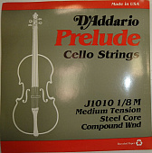 D'Addario J1010 1/8M(O) струны для виолончели Prelude, 1/8 medium