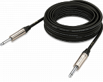 Behringer GIC-1000 инструментальный кабель джек моно 6.3мм/джек моно 6.3мм, 10.0 м, 1 x 0.22 mm², черный