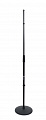 AuraSonics MS2R  прямая микрофонная стойка на круглом основании, высота 0.85-1.85м, сталь