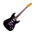 Redhill STM300/BK  электрогитара, Stratocaster, цвет черный