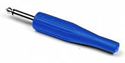 Invotone J180BL разъем Jack моно 6.3 мм, (пластик) цвет синий