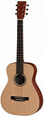 Martin LXME (11LXME) электроакустическая гитара Dreadnought с чехлом, цвет натуральный