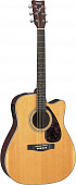 Yamaha FX370C Natural электроакустическая гитара формы дредноут