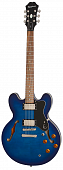 Epiphone Dot Deluxe Blueberry Burst полуакустическая гитара, цвет синий