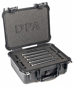 DPA 5006A (Surround Kit)  комплект из пяти микрофонов 4006А с держателями и ветрозащитами в пластиковом кейсе