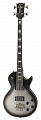 Burny LPB65 Custom SLS  бас-гитара концепт Gibson®Les Paul®, цвет серебристый санбёрст