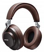 Shure SBH2350-BR-EFS премиальные полноразмерные Bluetooth наушники AONIC50 с шумоподавлением, цвет коричневый.