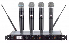 Shure ULXD24QE/B58 вокальная радиосистема с передатчиками Beta58