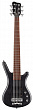Warwick Corvette Ash 6 Nirvana Black Transparent Satin  бас-гитара Pro Series Teambuilt, черный