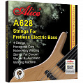 Alice A628 (4)-M струны для бас-гитары безладовой