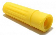 Canare CB04 YEL цветной хвостовик для кабельных разъемов BNC, RCA, F желтый