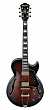 Ibanez AG95QA-DBS, полуакустическая гитара , цвет античный тёмный бёрст,