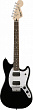 Fender Squier Bullet Mustang HH BLK электрогитара, палисандровая накладка грифа, HH, цвет черный