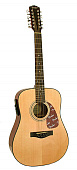 Fender DG-16E-12 NAT 12-струнная электроакустическая гитара