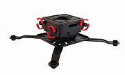 Wize Pro PR3XL универсальное потолочное крепление для проектора с микро регулировкой вручную/без использования инструментов, максимальное расстояния между крепежными отверстиями 537 мм, наклон +/-15°, поворот +/- 8°, вращение 360°, до 32 кг, черн