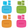 Rode Colors1  комплект цветных колпачков и накабельных маркеров для микрофонов NT-USBmini