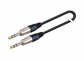 Roxtone SMJJ200/1 инструментальный кабель, Jack (RJ3PP-NN) - Jack (RJ3PP-NN), 1 м
