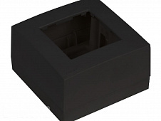 Audac WB45S/B коробка для монтажа на поверхность одного модуля стандарта 45 x 45 мм, цвет чёрный