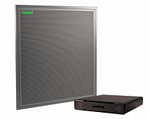 Shure MXA910AL-60-P300-P комплект для AV-конференций: потолочный микрофонный массив Microflex® Advance™ MXA910, серый + цифровой DSP-процессор IntelliMix® P300-IMX