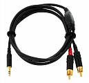 Cordial CFY 0.9 WCC аудио кабель, 0.9 метров, черный