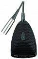 Shure MX392BE/C плоский поверхностный кардиоидный микрофон, черный, крепление провода сквозь стол