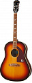 Epiphone Masterbilt Texan Faded Cherry Aged Gloss электроакустическая гитара, цвет вишневый