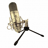 Recording Tools MCU-01 (никель)  USB микрофон + стойка и амортизатор, цвет никель