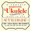 D'Addario J68 струны для укулеле баритон, нейлон