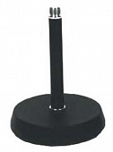 Roxtone MS024 Black микрофонная настольная стойка, прямая 17.5 см, цвет черный