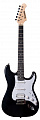 Rockdale Stars Black Limited Edition HSS BK электрогитара, цвет черный