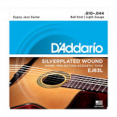 D'Addario EJ83L струны для акустической гитары Selmer (Gypsy guitar)