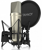 Tannoy TM1  микрофон с большой мембраной 1", в комплекте с подвесом "паук", поп-фильтром и кабелем