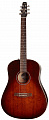 Seagull S6 Original Burnt Umber Presys II  электроакустическая гитара Dreadnought, цвет санбёрст