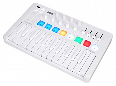 Arturia MiniLAB 3 Alpine White  MIDI-клавиатура - пэд-контроллер, 25 клавиш, цвет белый