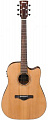 Ibanez AW65ECE-LG электроакустическая гитара, цвет натуральный