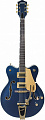 Gretsch Guitars G5422TG EMTC HLW DC LTD MD SPH полуакустическая электрогитара, цвет тёмно-синий