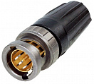 Neutrik NBNC75BLP9X кабельный разъем BNC, для кабелей: Belden 1505A (ANH), Belden 8241F, Canare L-4CFB, Draka 0.8/3.7 AF, Draka 755-801