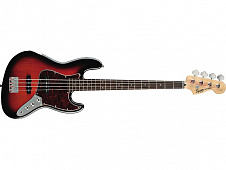 Fender SQUIER STANDARD JAZZ BASS (RW) ANTIQUE BURST электрогитара, цвет санбёрст
