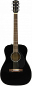 Fender CC-60S BLK акустическая гитара, цвет черный