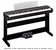 Yamaha P-255B Set цифровое фортепиано с подставкой и блоком педалей, цвет чёрный