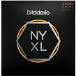 D'Addario NYXL50105  струны для бас гитары удлинённые, среднее натяжение, 50-105