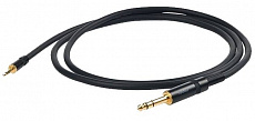 Proel CHLP185LU3 сценический кабель, Jack 6.3 мм стерео <-> 3.5 Jack стерео, длина 3 метра