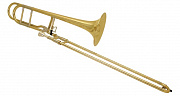 Wisemann DTB-420 тромбон Bb/ F студенческий, лак-золото