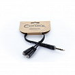 Cordial EY 0.3 VYY кабель Y-адаптер джек стерео 6.3 мм/2xджек стерео 3.5 мм "мама", 0.3 метра, черный