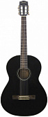 Fender CN-60S Nylon Black LR классическая гитара, цвет черный