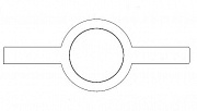 Tannoy CVS6 Plaster ring монтажное кольцо для CMS601, CVS6