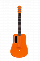 Lava ME 2 FreeBoost Orange электроакустическая гитара со звукоснимателем и встроенными эффектами, цвет оранжевый