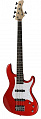 Fernandes R5X CAR бас-гитара 5-струнная, цвет красный