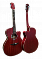 Sevillia IWC-235 MTRD гитара акустическая, цвет красный